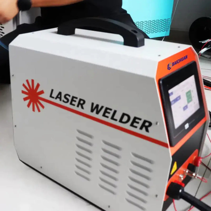 Super Máquina de Solda Laser Portátil Multi processos Proteção Térmica +  (KIT SEGURANÇA)