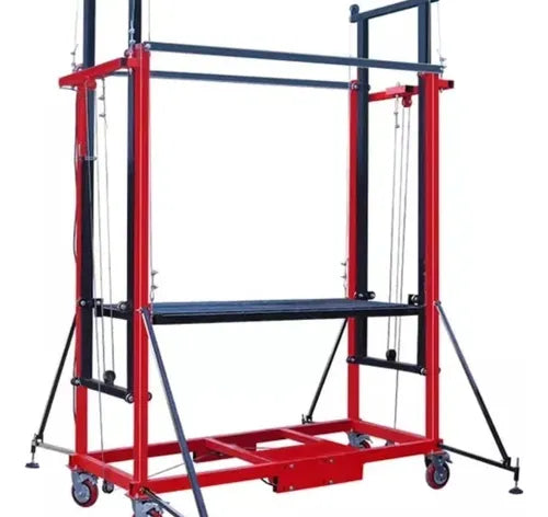 Andaime Elétrico 1000Kg / Controle com fio – 7 Metros de Altura